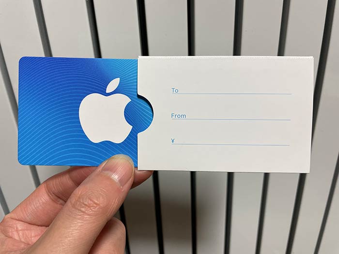 iTunesギフトカード